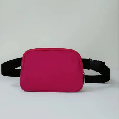 Laufgürteltasche für Damen und Herren ⎜ Leichte Sporttasche mit Reißverschluss und verstellbarem Hüftgurt