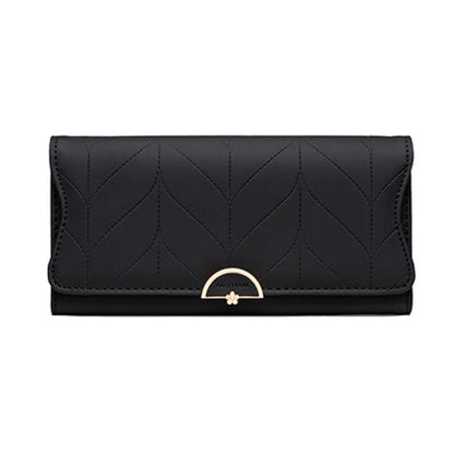 Clutch für Damen ⎜ Praktische Geldbörse mit großem Fassungsvermögen und Fächeraufteilung