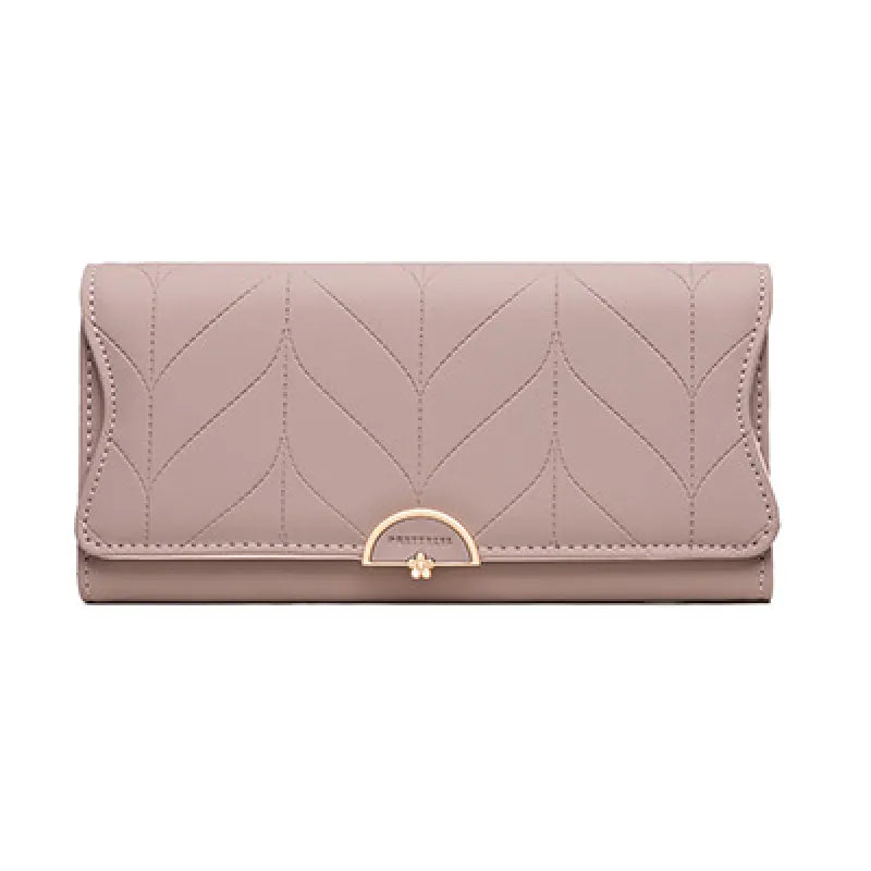 Clutch für Damen ⎜ Praktische Geldbörse mit großem Fassungsvermögen und Fächeraufteilung