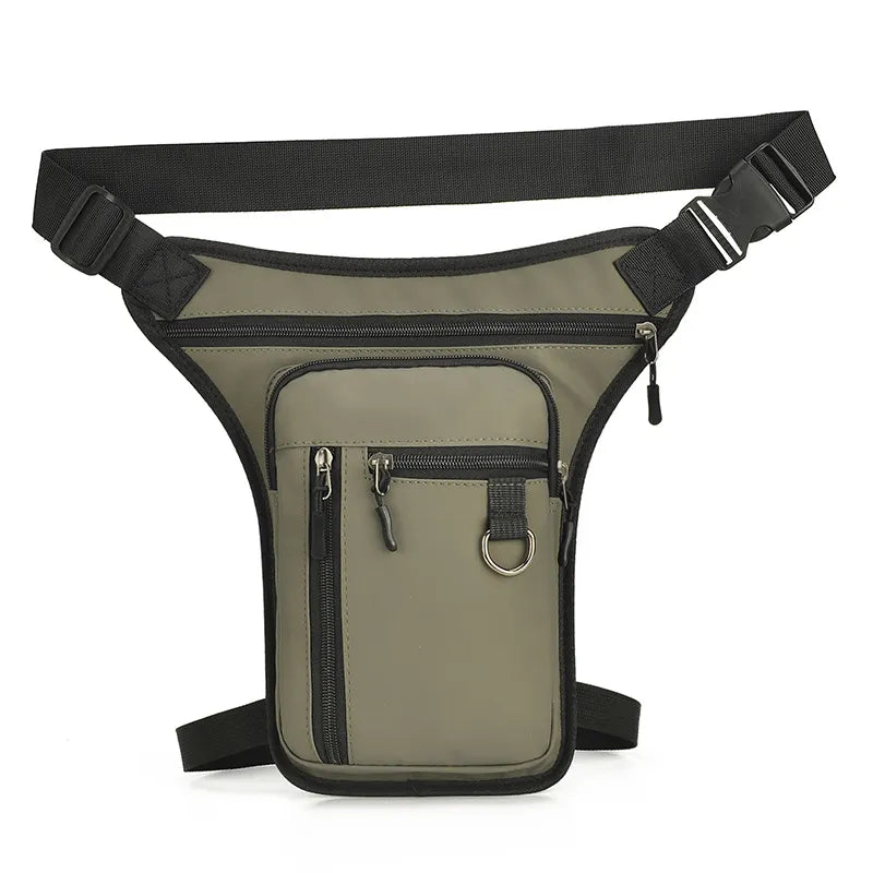 Bein- und Gürteltasche für Herren ⎜ Wasserdichtes Design mit mehreren Fächern für Outdoor und Freizeit