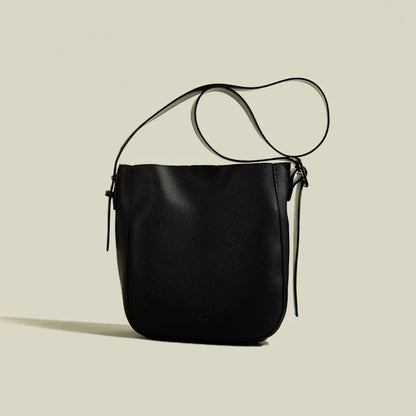 Crossbody Bucket Bag für Damen ⎜ Schlichtes Design mit verstellbarem Schultergurt und praktischem Innenraum