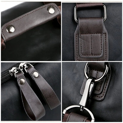 Reisetasche für Herren ⎜ Große Kapazität mit abnehmbarem Schultergurt und praktischem Design für unterwegs