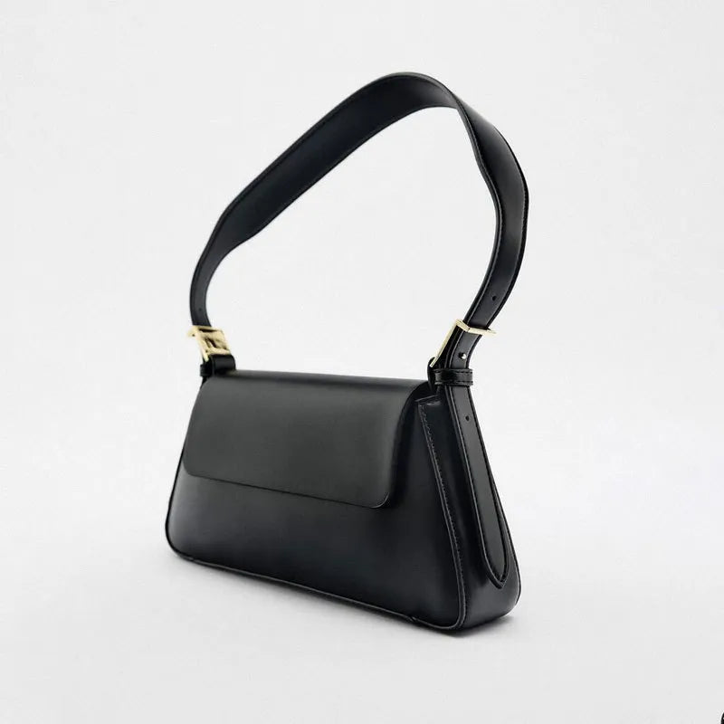 Stylische Schultertasche für Damen ⎜ Moderne Handtasche in schlichtem Design und eleganter Farbwahl