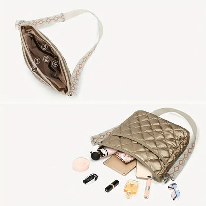 Wasserabweisende Nylon Crossbody Tasche ⎜ Vielseitig und praktisch mit robustem Design
