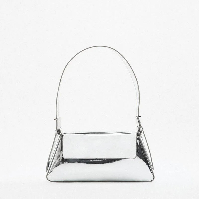 Stylische Schultertasche für Damen ⎜ Moderne Handtasche in schlichtem Design und eleganter Farbwahl
