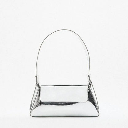 Stylische Schultertasche für Damen ⎜ Moderne Handtasche in schlichtem Design und eleganter Farbwahl