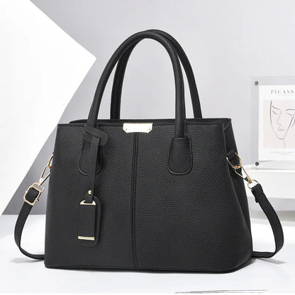 Damen Handtasche ⎜ Modische Tasche mit großem Stauraum