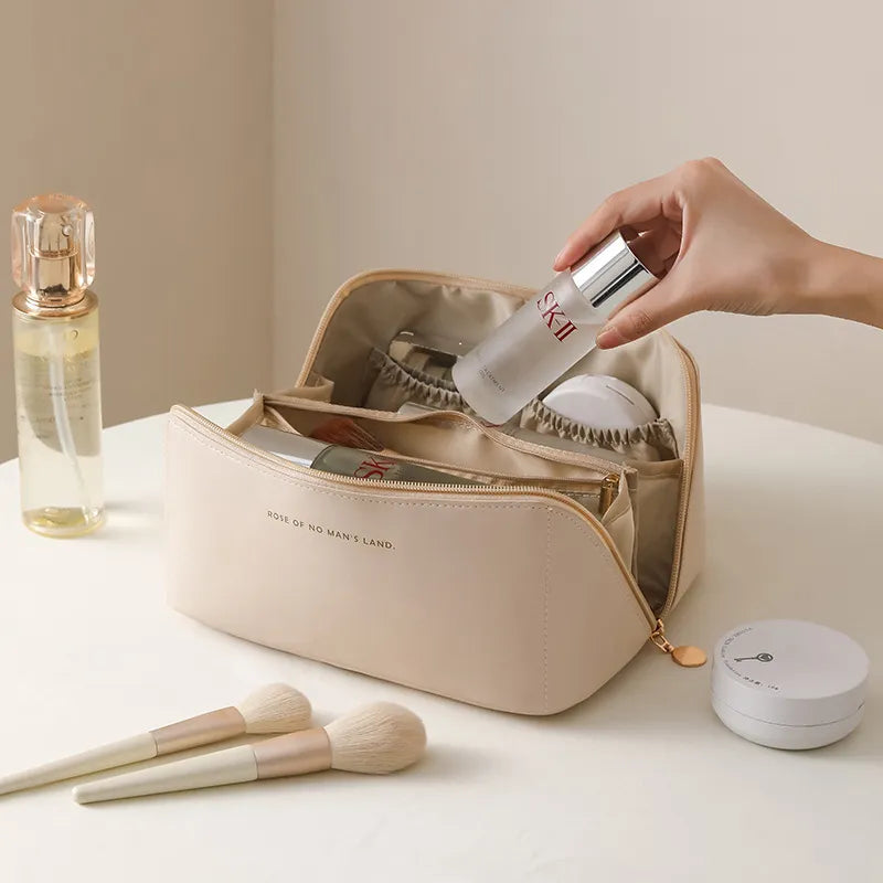 Kosmetiktasche für Damen ⎜ Elegantes Design mit großer Kapazität und praktischer Innenaufteilung