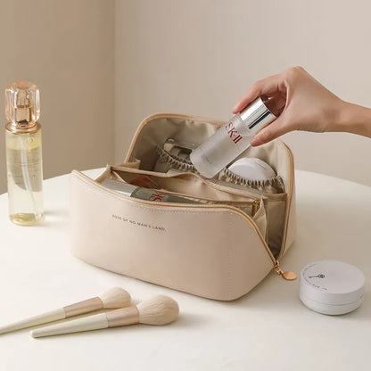 Kosmetiktasche für Damen ⎜ Elegantes Design mit großer Kapazität und praktischer Innenaufteilung