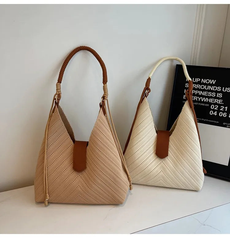 Große Umhängetasche für Damen ⎜ Modische Schultertasche mit praktischer Größe und einzigartigem Design