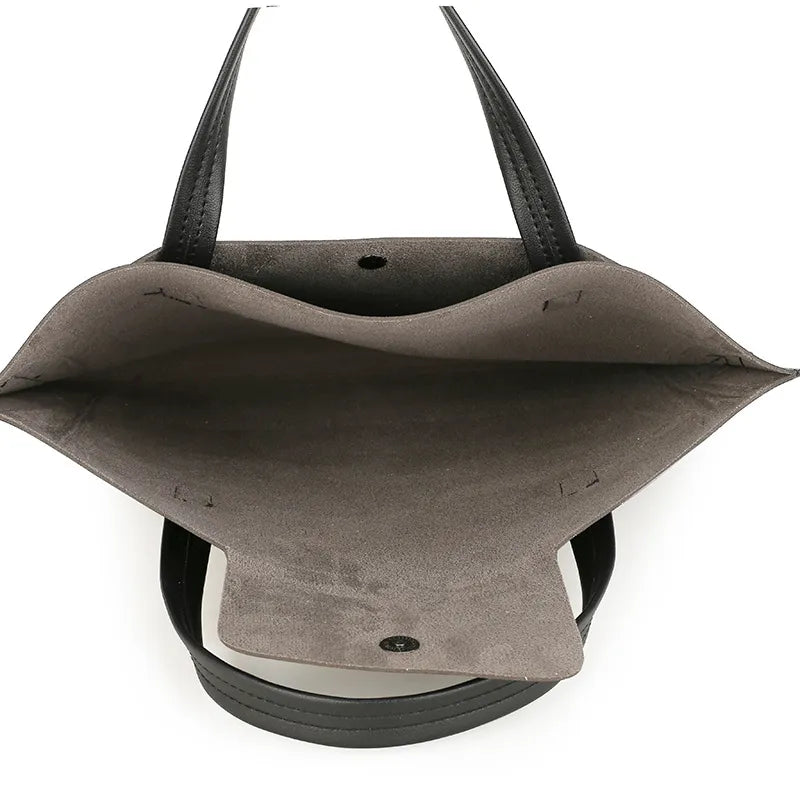 Leder Aktentasche für Damen ⎜ Elegante Umhängetasche mit Magnetverschluss und stilvollem Design