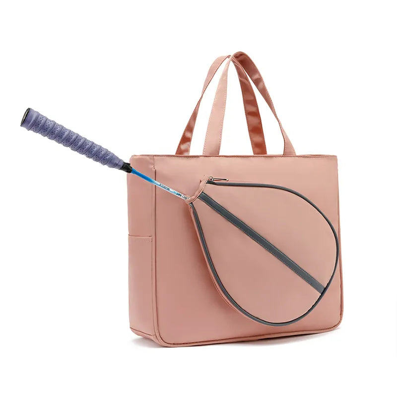 Tennistasche für Damen ⎜ Schultertasche mit Schlägerfach und Stauraum für Sport und Freizeit