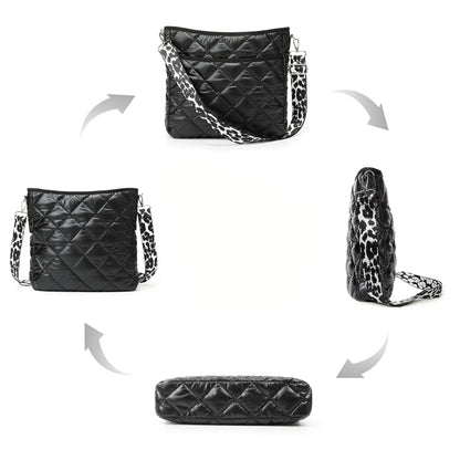 Wasserabweisende Nylon Crossbody Tasche ⎜ Vielseitig und praktisch mit robustem Design