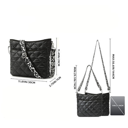 Wasserabweisende Nylon Crossbody Tasche ⎜ Vielseitig und praktisch mit robustem Design