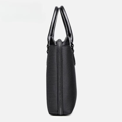 Aktentasche für Herren ⎜ Stilvolle Büro-Handtasche mit viel Stauraum und praktischen Tragegriffen