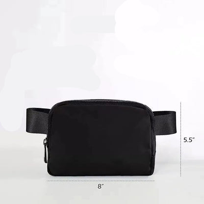 Laufgürteltasche für Damen und Herren ⎜ Leichte Sporttasche mit Reißverschluss und verstellbarem Hüftgurt
