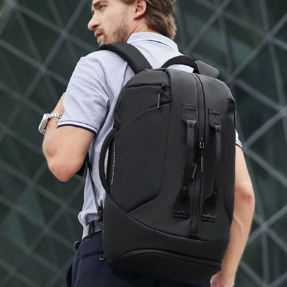Multifunktionaler Rucksack für Herren ⎜ Robuster Oxford-Rucksack für Business und Alltag