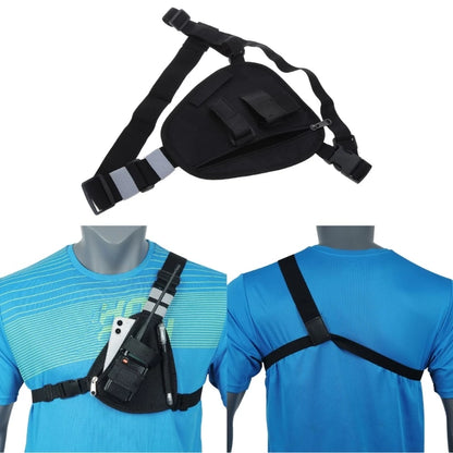 Multifunktionale Brusttasche für Herren ⎜ Tragbare Umhängetasche mit vielen Fächern für den Alltag