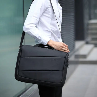 Laptoptasche für Herren ⎜ Wasserdichte und Strapazierfähige Umhängetasche für den Geschäftsalltag