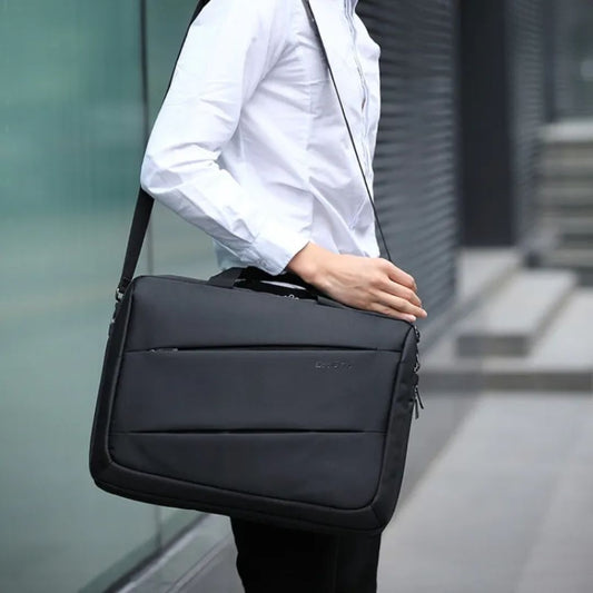 Laptoptasche für Herren ⎜ Wasserdichte und Strapazierfähige Umhängetasche für den Geschäftsalltag