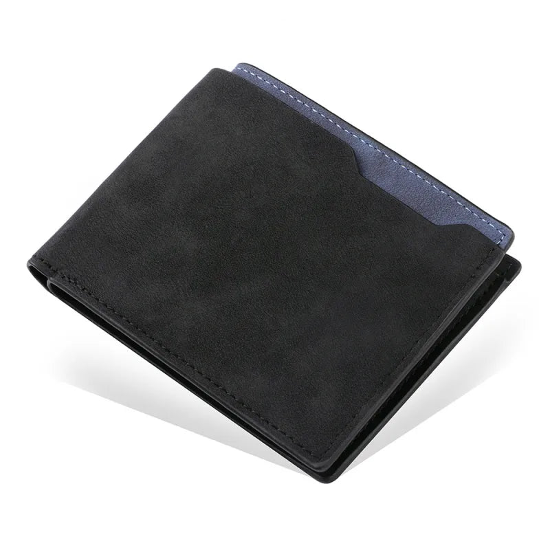Klassische Geldbörse für Herren ⎜ Schlichtes Design mit mehreren Kartenfächern und Platz für Bargeld