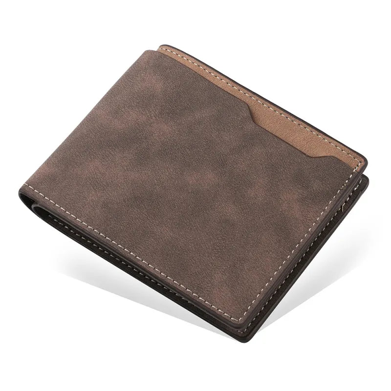 Klassische Geldbörse für Herren ⎜ Schlichtes Design mit mehreren Kartenfächern und Platz für Bargeld